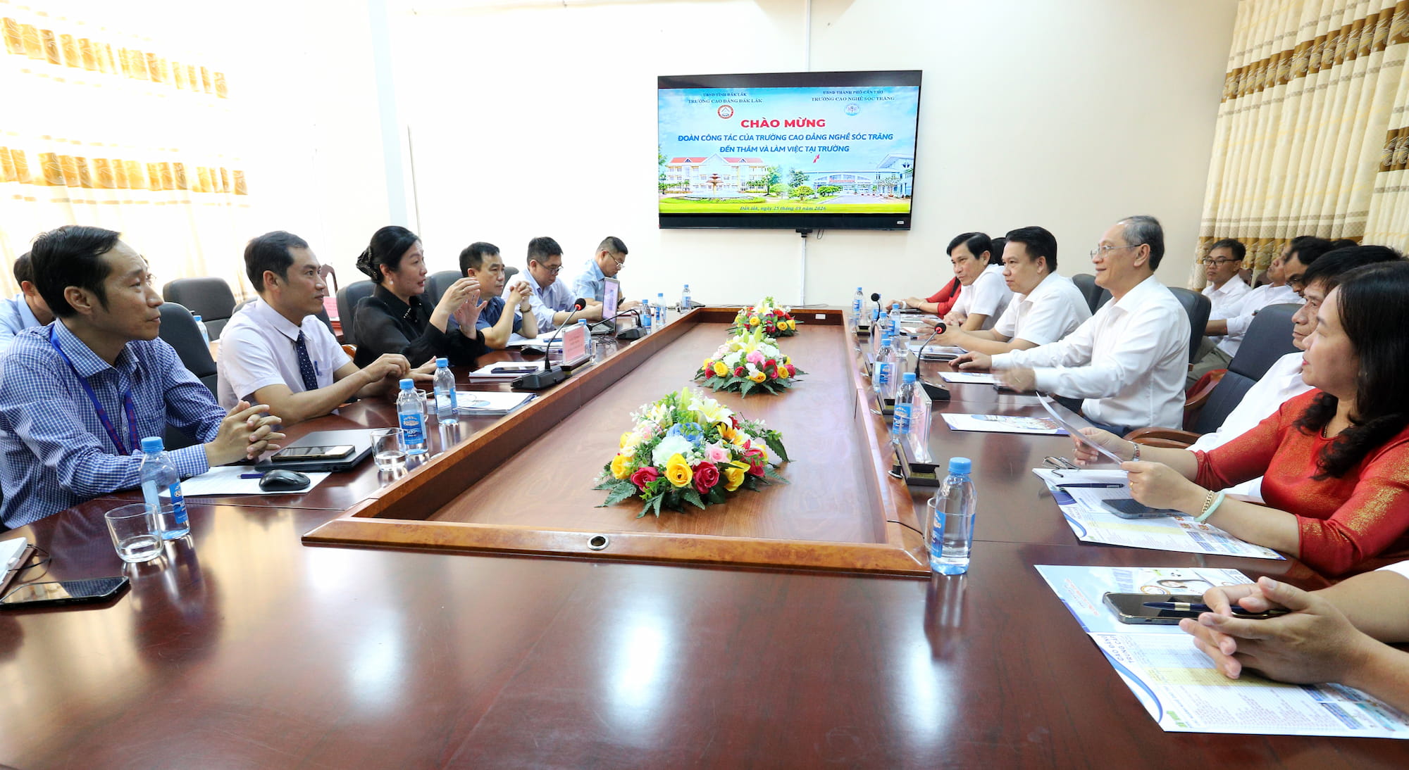 Giao lưu, trao đổi kinh nghiệm với Trường Cao đẳng nghề Sóc Trăng_6